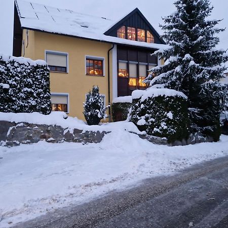 Ferienwohnung Heike Strobel シュヴァルツェンベルク エクステリア 写真